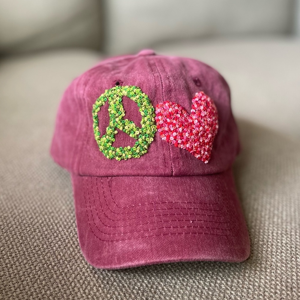Personalized/Custom Hand Stitched Embroidered Hat - image 3